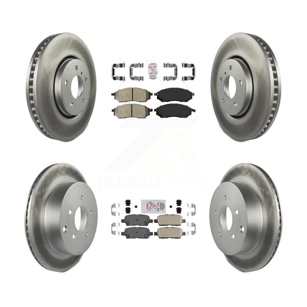 Transit Auto - KGA-104899 - Front and Rear Disc Brake Kits image 1