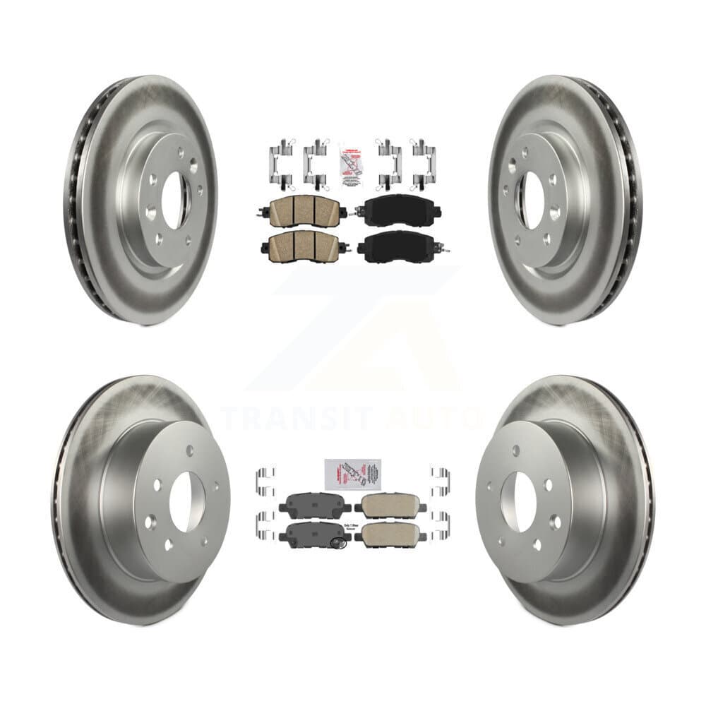 Transit Auto - KGA-104901 - Front and Rear Disc Brake Kits image 1