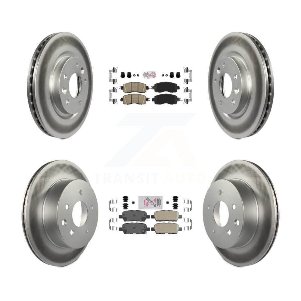 Transit Auto - KGA-104902 - Front and Rear Disc Brake Kits image 1