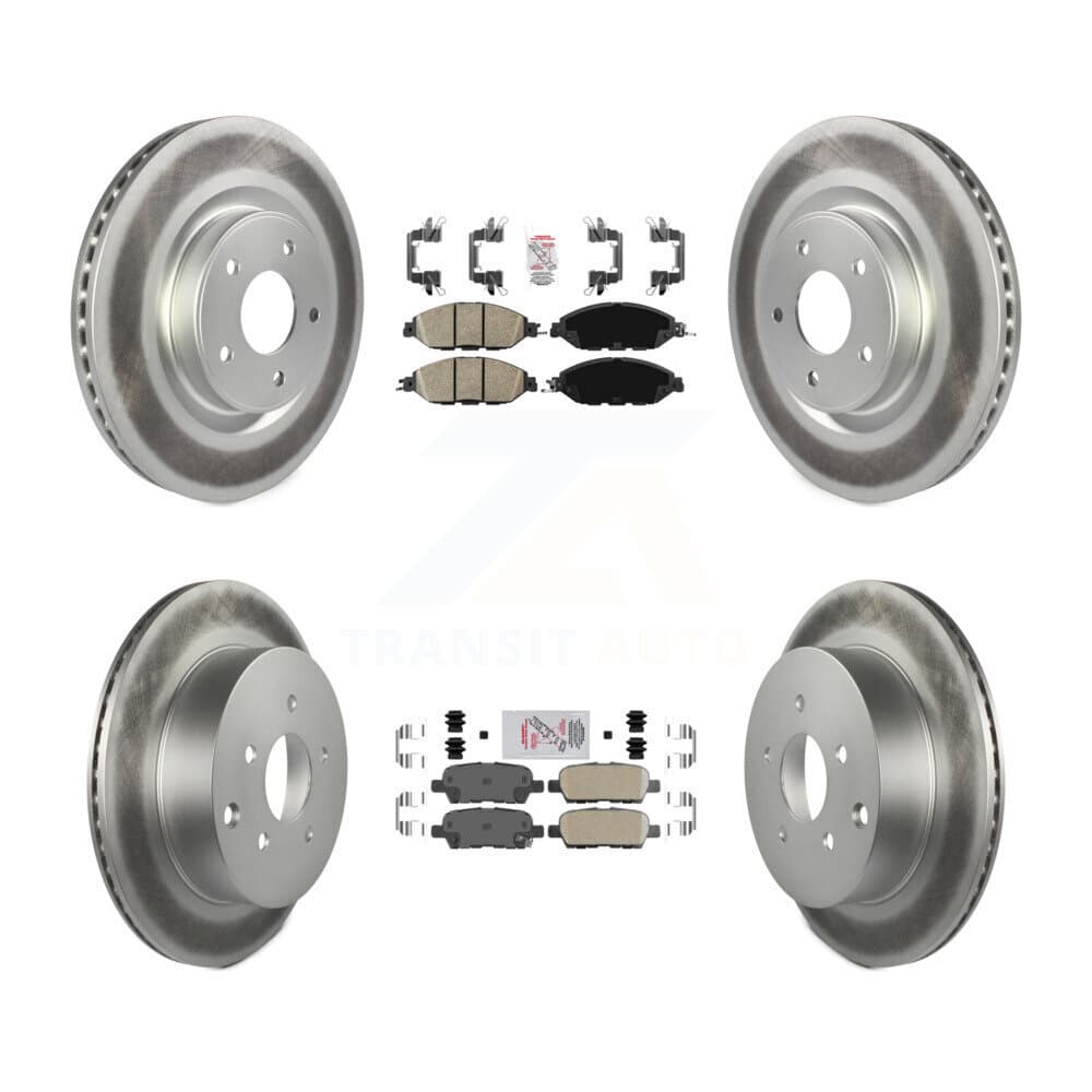Transit Auto - KGA-104906 - Front and Rear Disc Brake Kits image 1