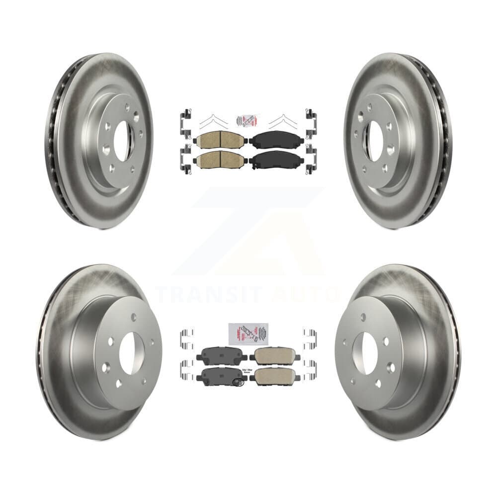 Transit Auto - KGA-104908 - Front and Rear Disc Brake Kits image 1