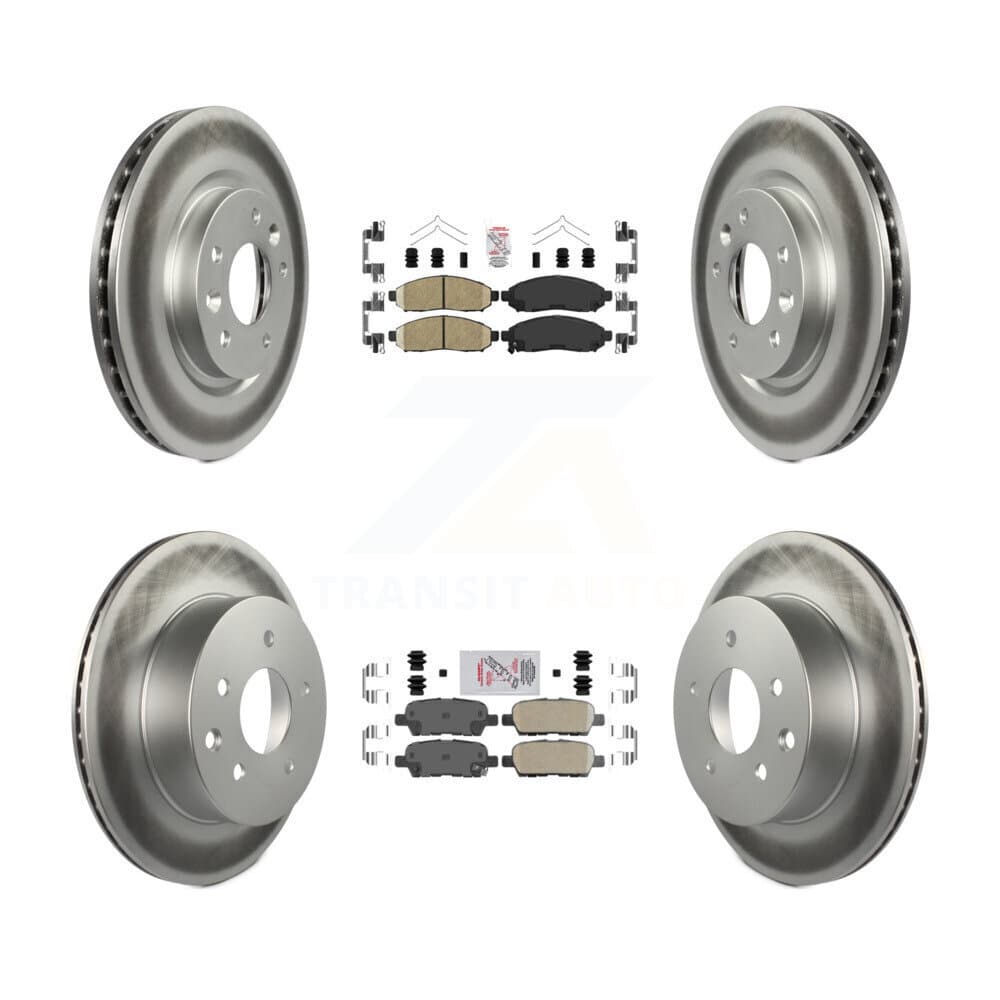 Transit Auto - KGA-104911 - Front and Rear Disc Brake Kits image 1