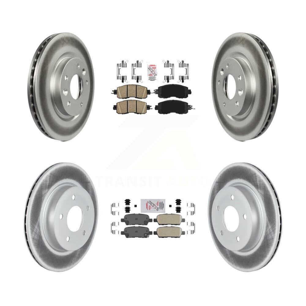 Transit Auto - KGA-104921 - Front and Rear Disc Brake Kits image 1