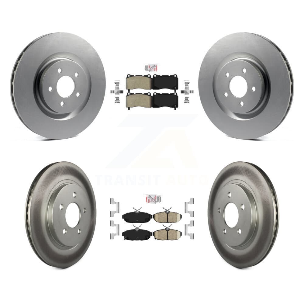 Transit Auto - KGA-105065 - Front and Rear Disc Brake Kits image 1
