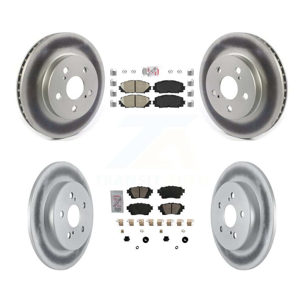Transit Auto - KGA-105145 - Front and Rear Disc Brake Kits image 1