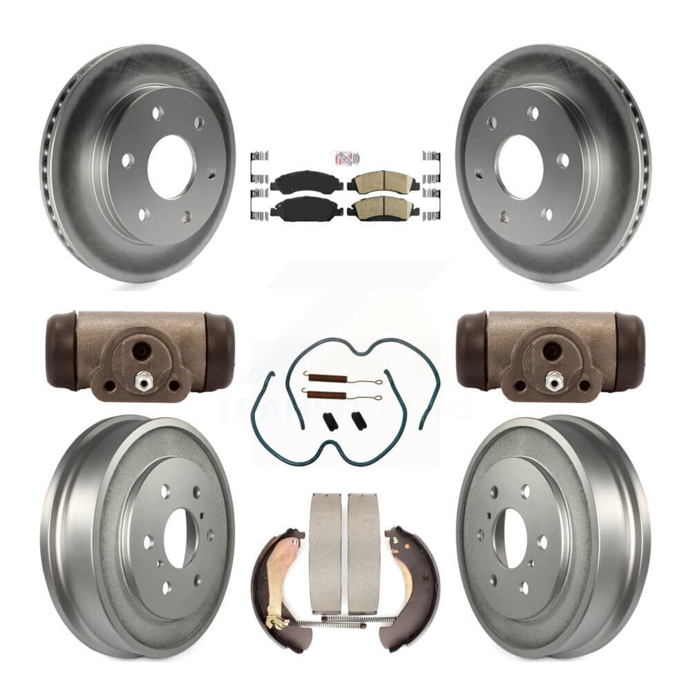 Transit Auto - KGA-105550 - Front and Rear Disc Brake Kits image 1