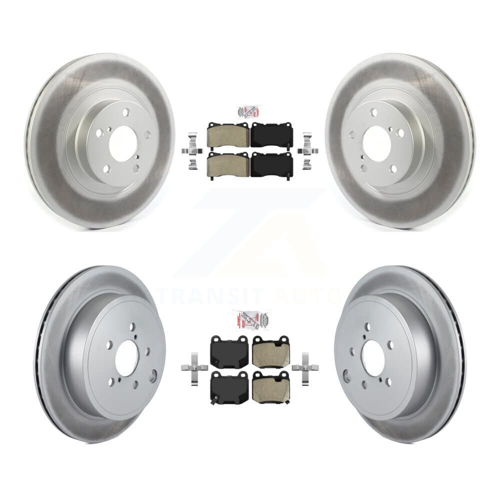 Transit Auto - KGA-105571 - Front and Rear Disc Brake Kits image 1