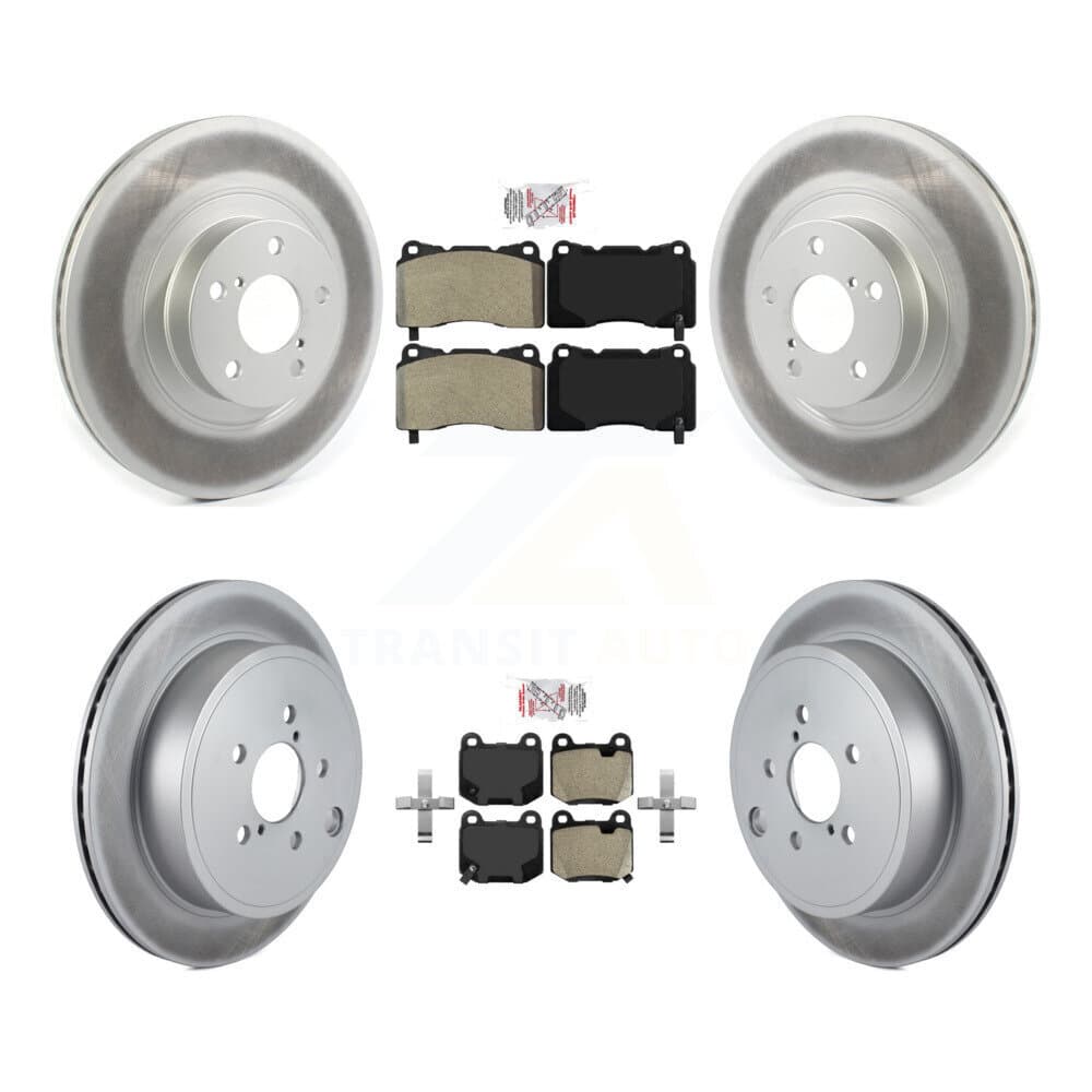 Transit Auto - KGA-105572 - Front and Rear Disc Brake Kits image 1