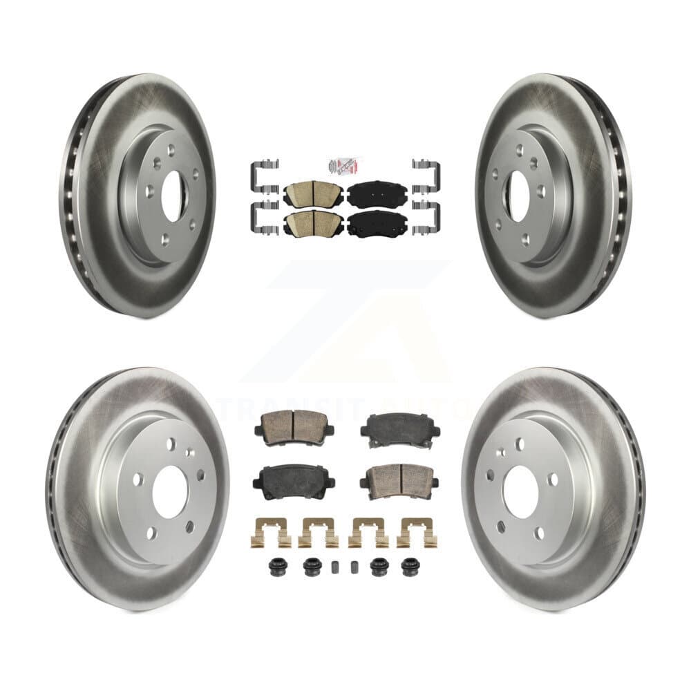 Transit Auto - KGA-105649 - Front and Rear Disc Brake Kits image 1
