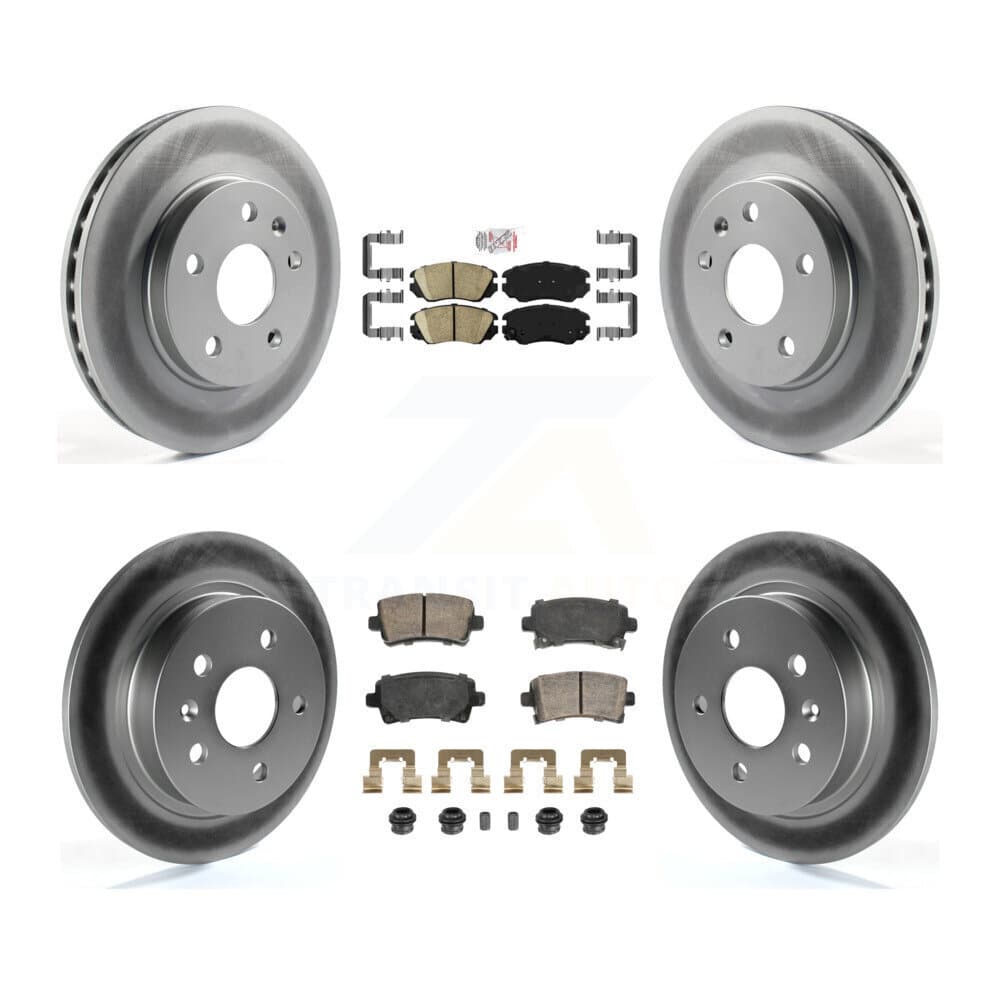 Transit Auto - KGA-105651 - Front and Rear Disc Brake Kits image 1