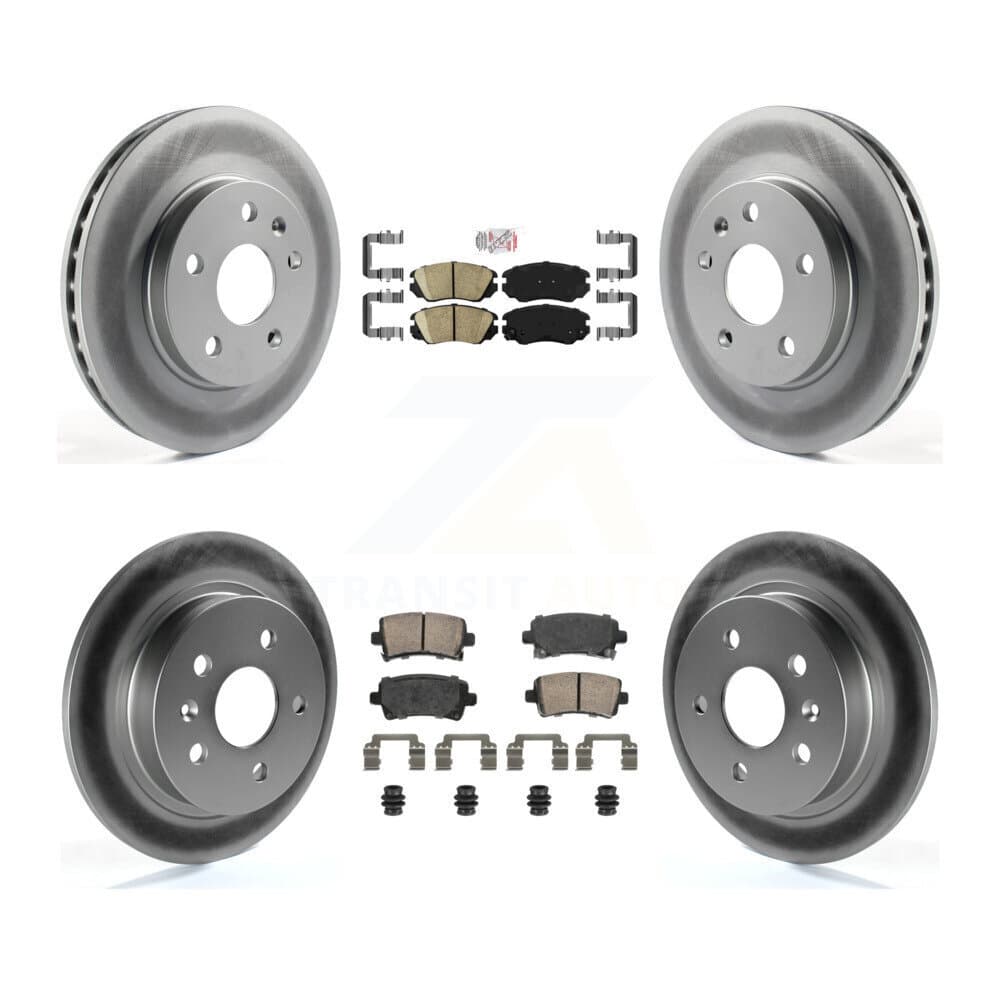 Transit Auto - KGA-105653 - Front and Rear Disc Brake Kits image 1