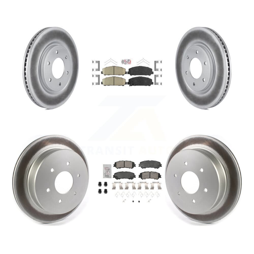 Transit Auto - KGA-105707 - Front and Rear Disc Brake Kits image 1