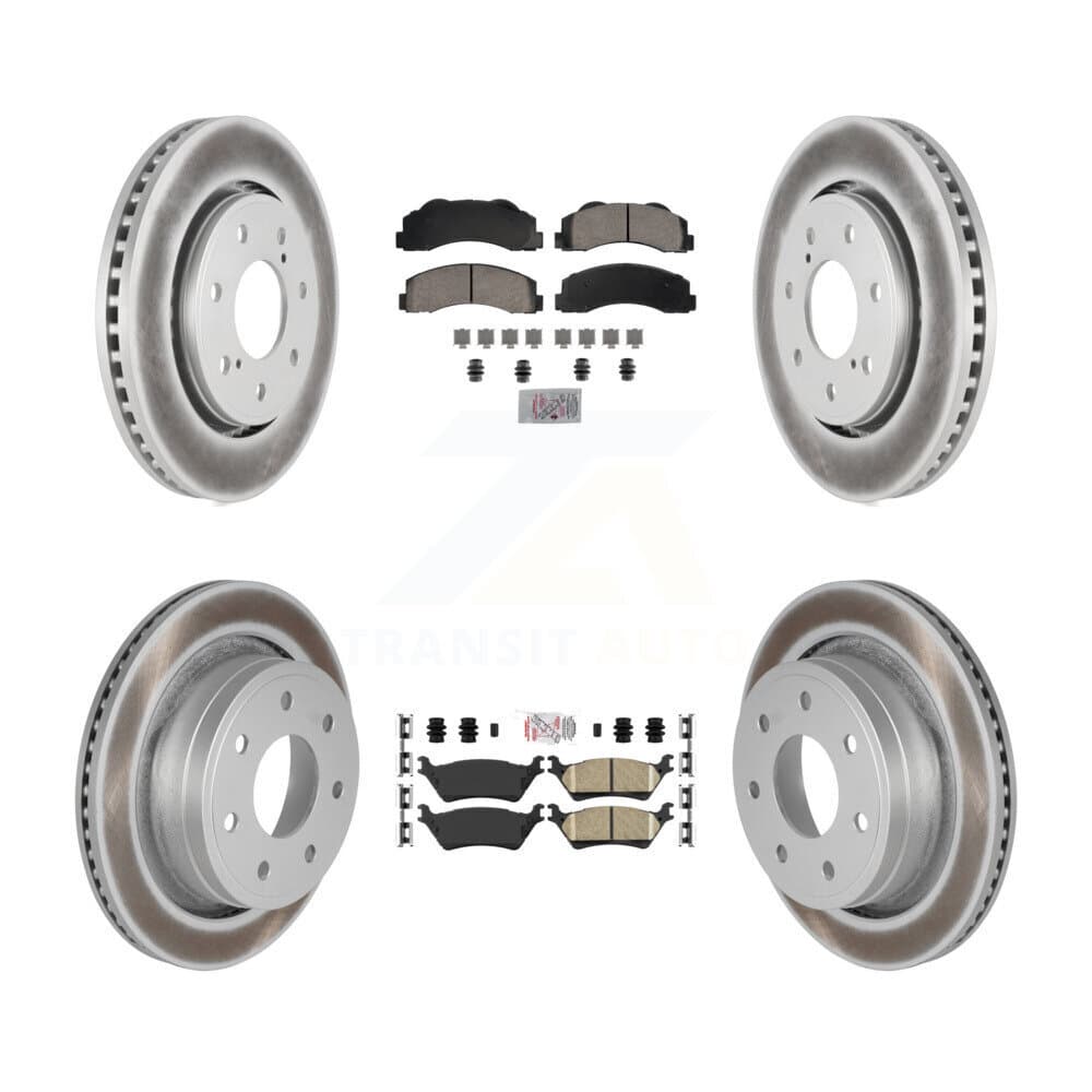 Transit Auto - KGA-105839 - Front and Rear Disc Brake Kits image 1
