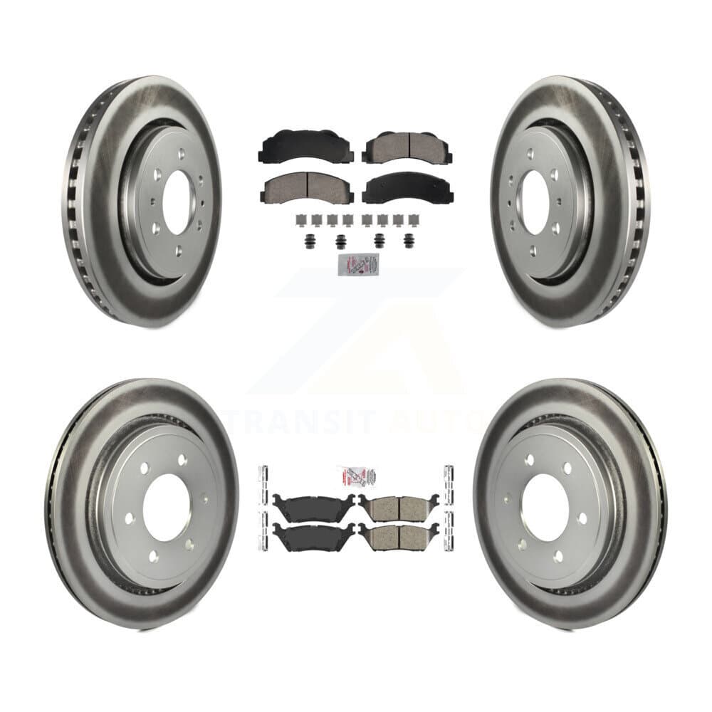 Transit Auto - KGA-105843 - Front and Rear Disc Brake Kits image 1