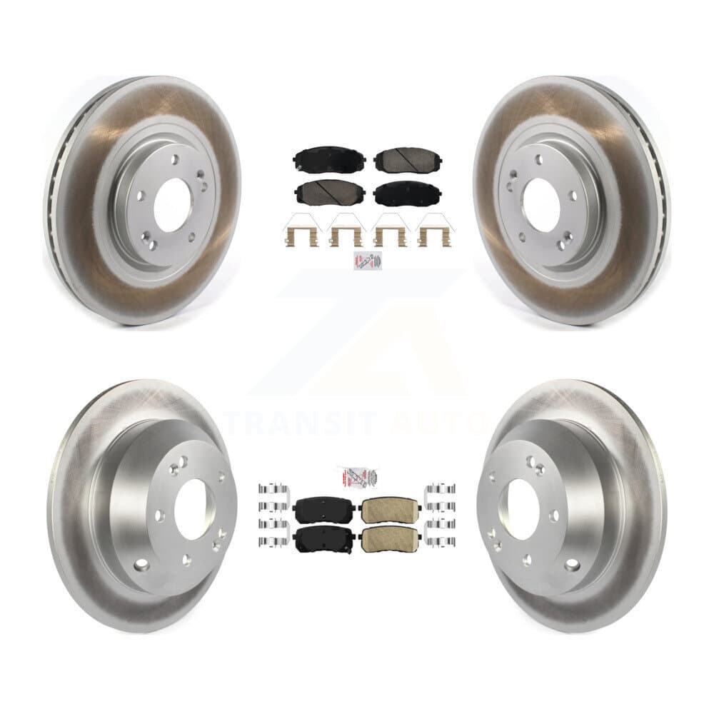 Transit Auto - KGA-105857 - Front and Rear Disc Brake Kits image 1