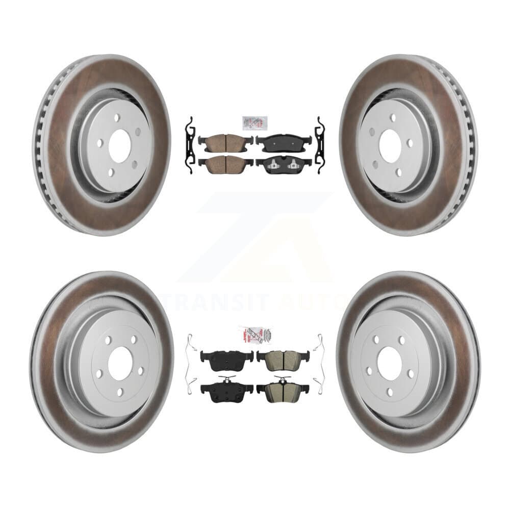 Transit Auto - KGA-106106 - Front and Rear Disc Brake Kits image 1