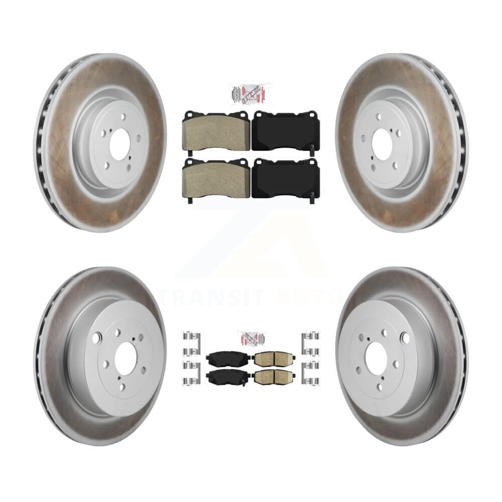 Transit Auto - KGA-106126 - Front and Rear Disc Brake Kits image 1