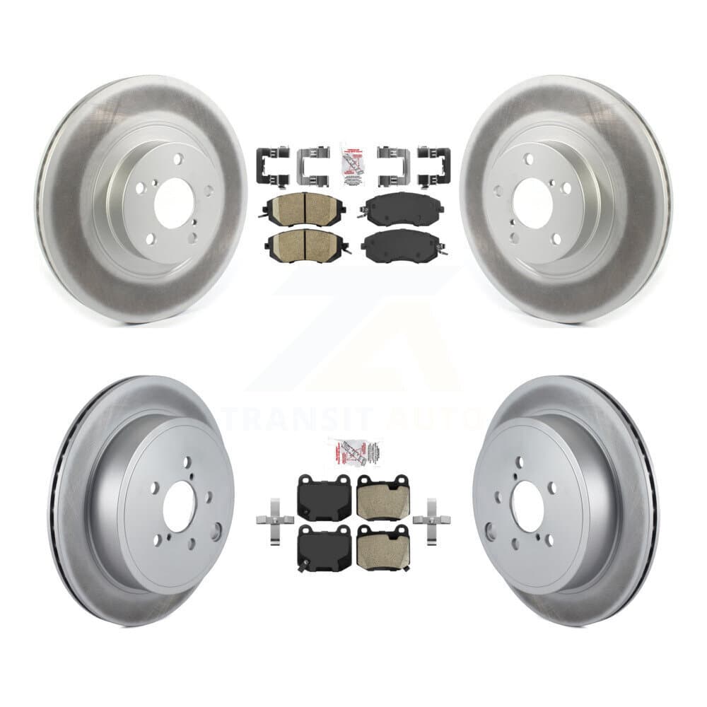 Transit Auto - KGA-106127 - Front and Rear Disc Brake Kits image 1