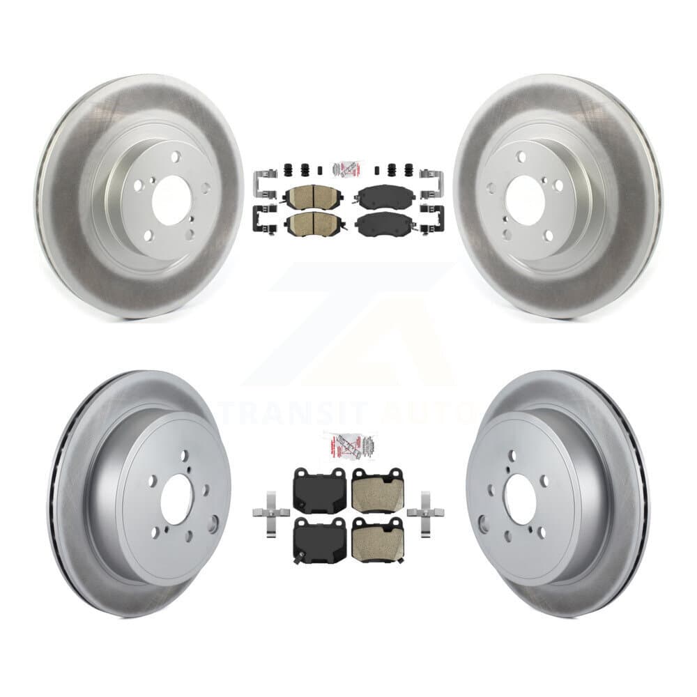 Transit Auto - KGA-106128 - Front and Rear Disc Brake Kits image 1
