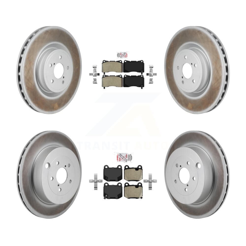 Transit Auto - KGA-106129 - Front and Rear Disc Brake Kits image 1