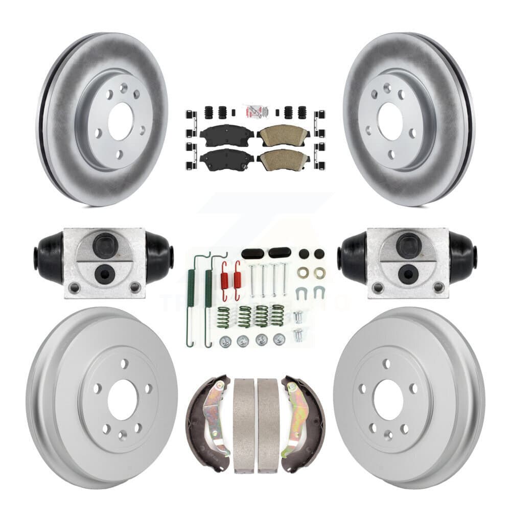 Transit Auto - KGA-106334 - Front and Rear Disc Brake Kits image 1