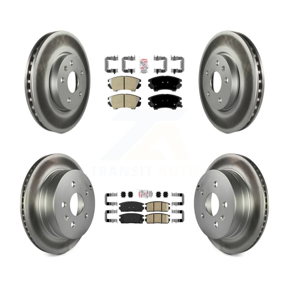 Transit Auto - KGA-107531 - Front and Rear Disc Brake Kits image 1