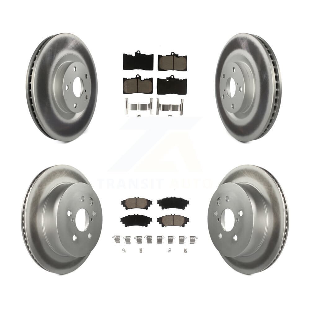 Transit Auto - KGC-100009 - Front and Rear Disc Brake Kits image 1