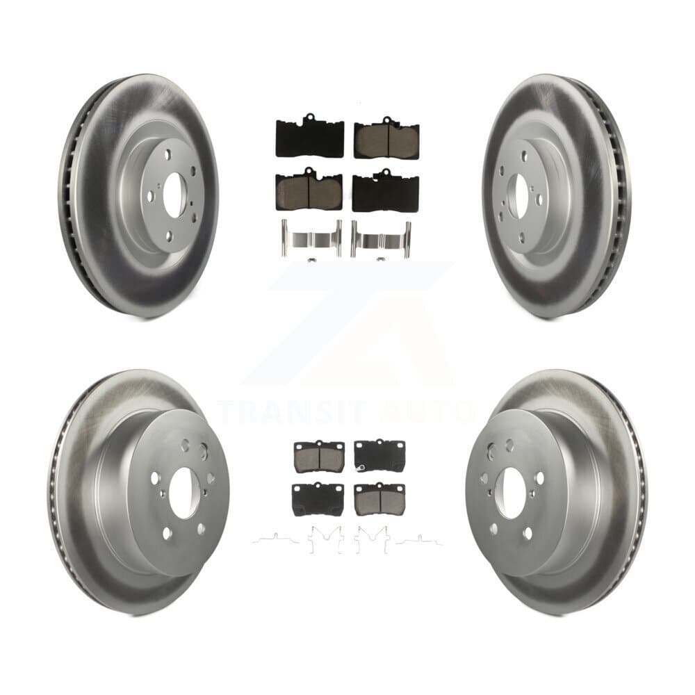 Transit Auto - KGC-100010 - Front and Rear Disc Brake Kits image 1