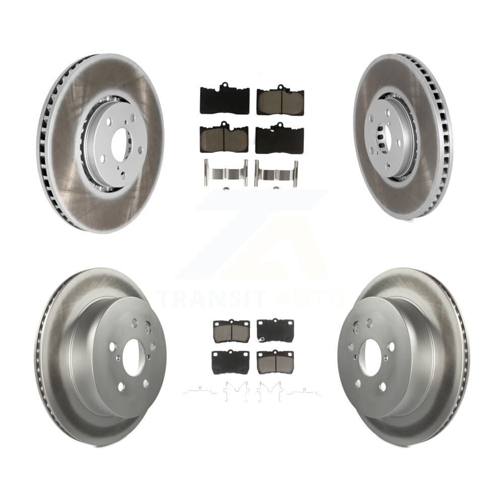 Transit Auto - KGC-100011 - Front and Rear Disc Brake Kits image 1