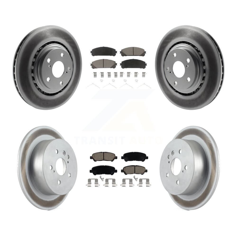 Transit Auto - KGC-100612 - Front and Rear Disc Brake Kits image 1