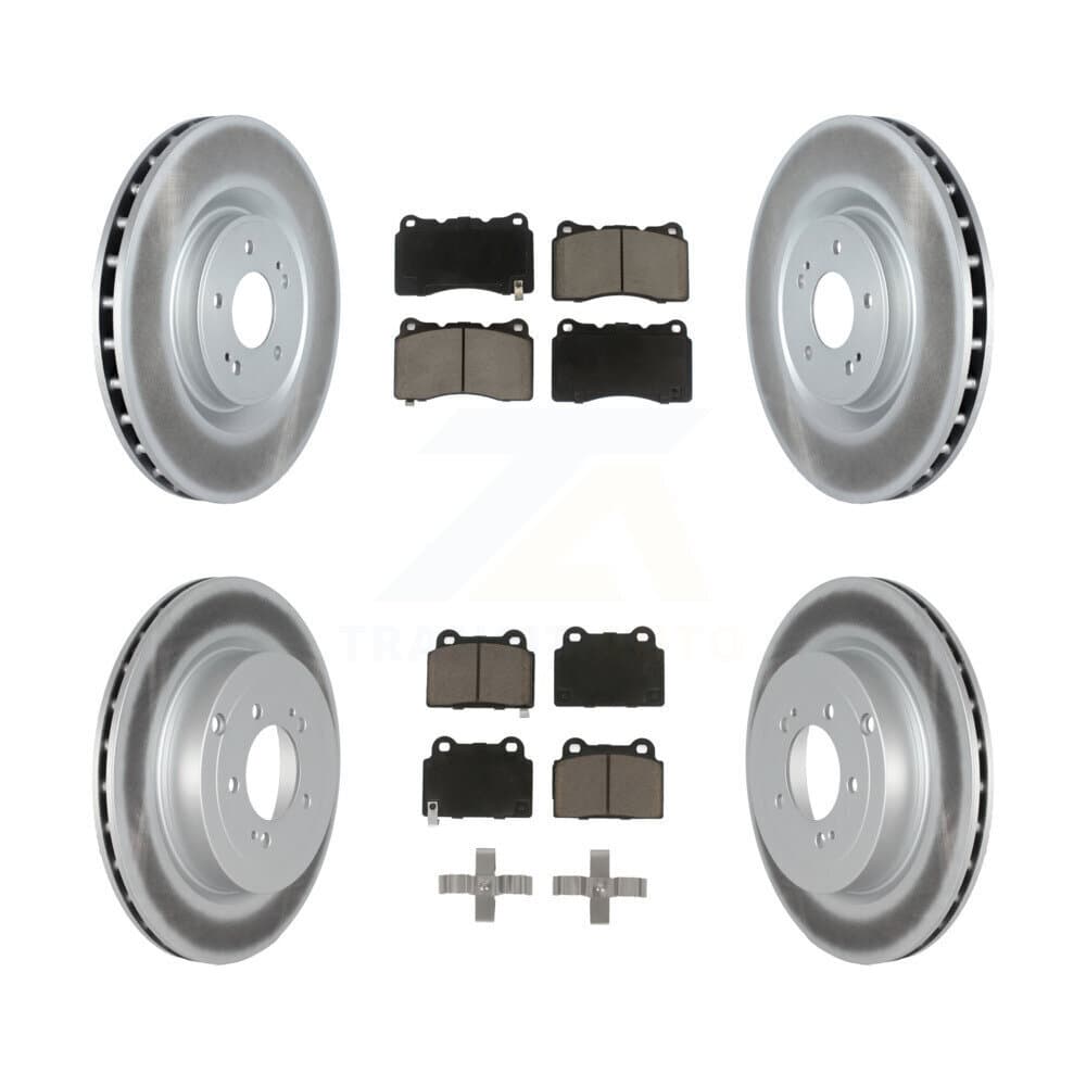 Transit Auto - KGC-100629 - Front and Rear Disc Brake Kits image 1