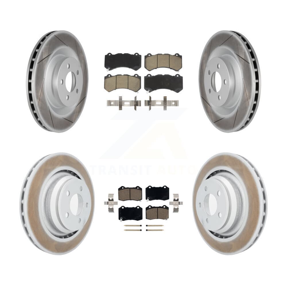 Transit Auto - KGC-100648 - Front and Rear Disc Brake Kits image 1