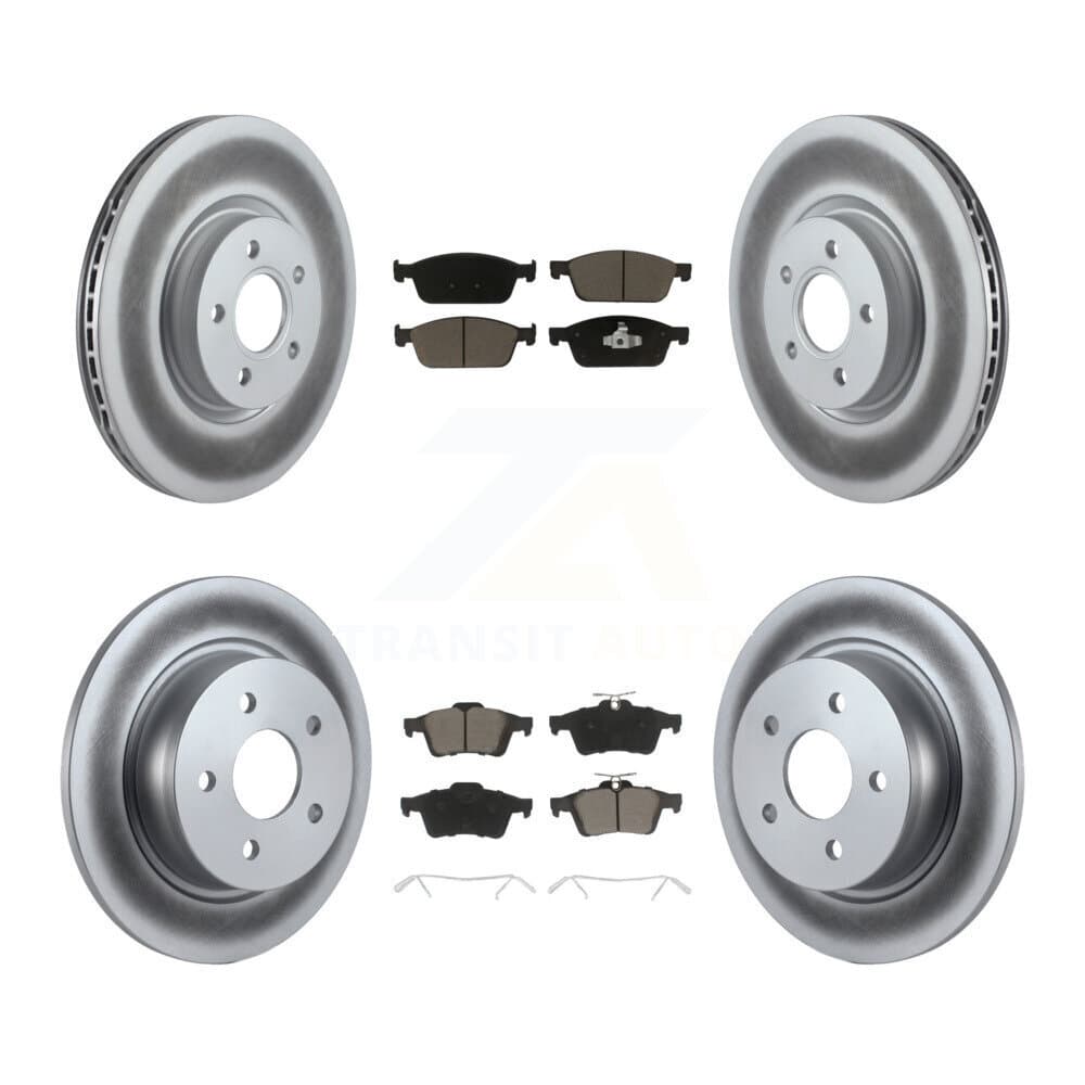 Transit Auto - KGC-100665 - Front and Rear Disc Brake Kits image 1