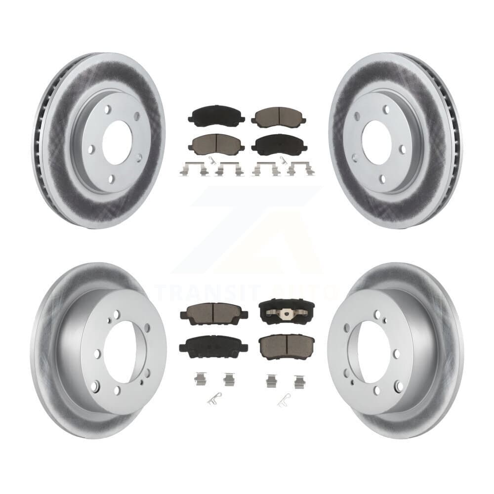 Transit Auto - KGC-100692 - Front and Rear Disc Brake Kits image 1