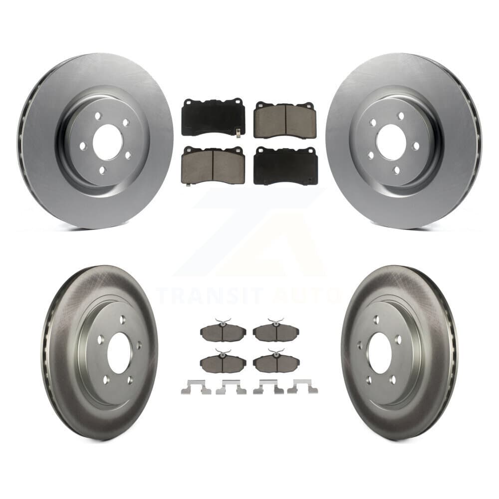 Transit Auto - KGC-100754 - Front and Rear Disc Brake Kits image 1