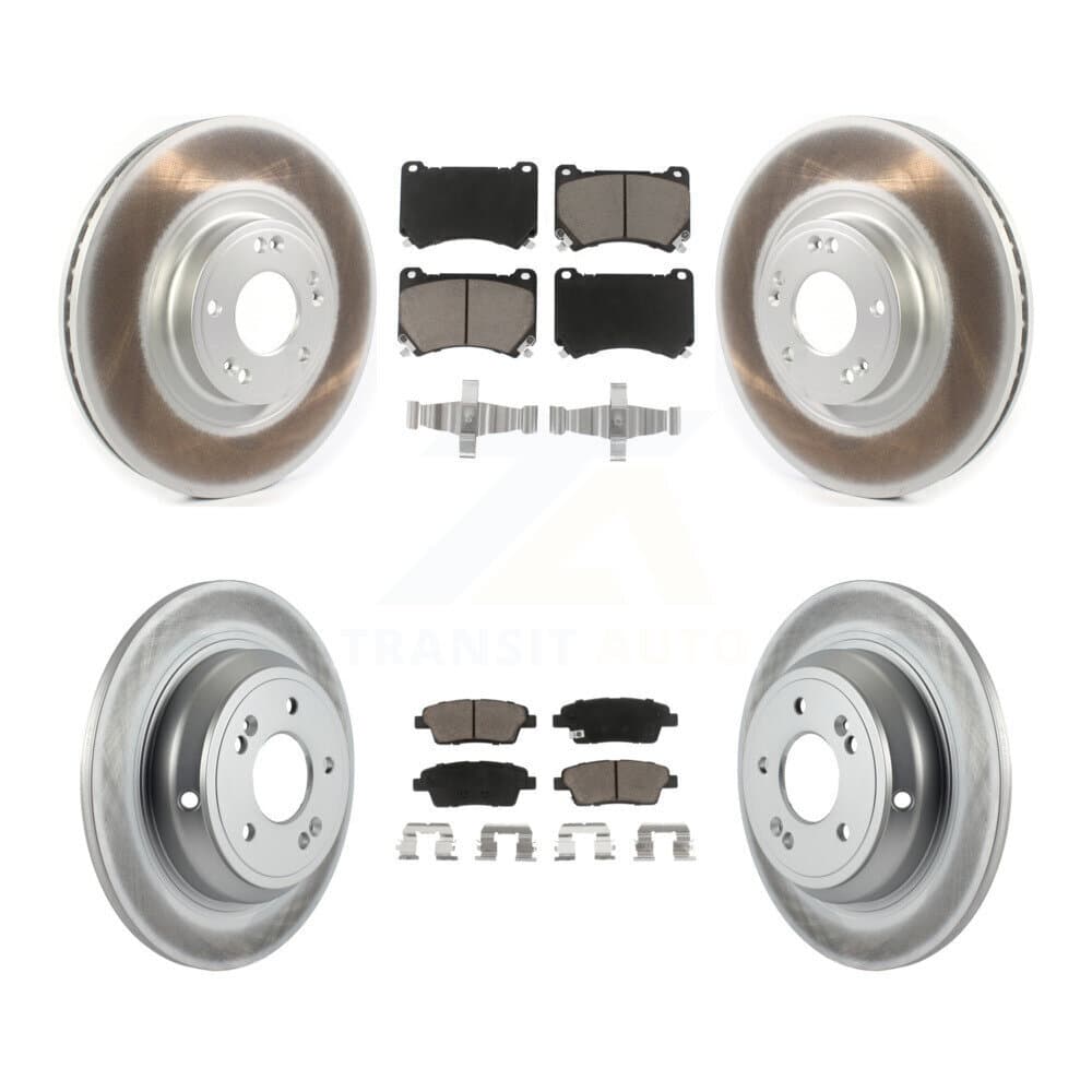 Transit Auto - KGC-100762 - Front and Rear Disc Brake Kits image 1