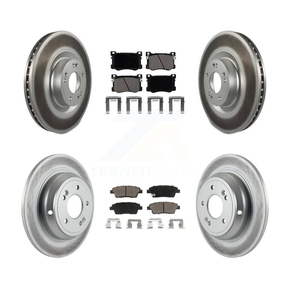 Transit Auto - KGC-100764 - Front and Rear Disc Brake Kits image 1
