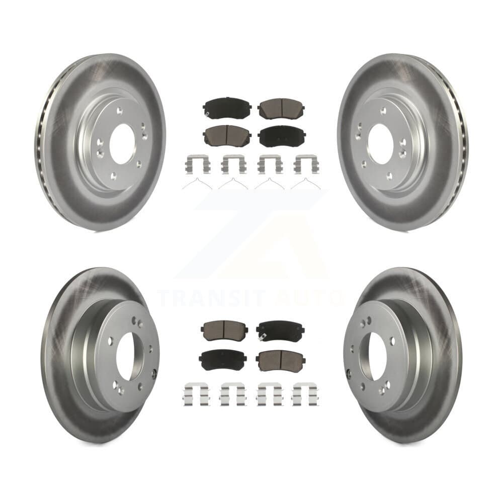Transit Auto - KGC-100774 - Front and Rear Disc Brake Kits image 1