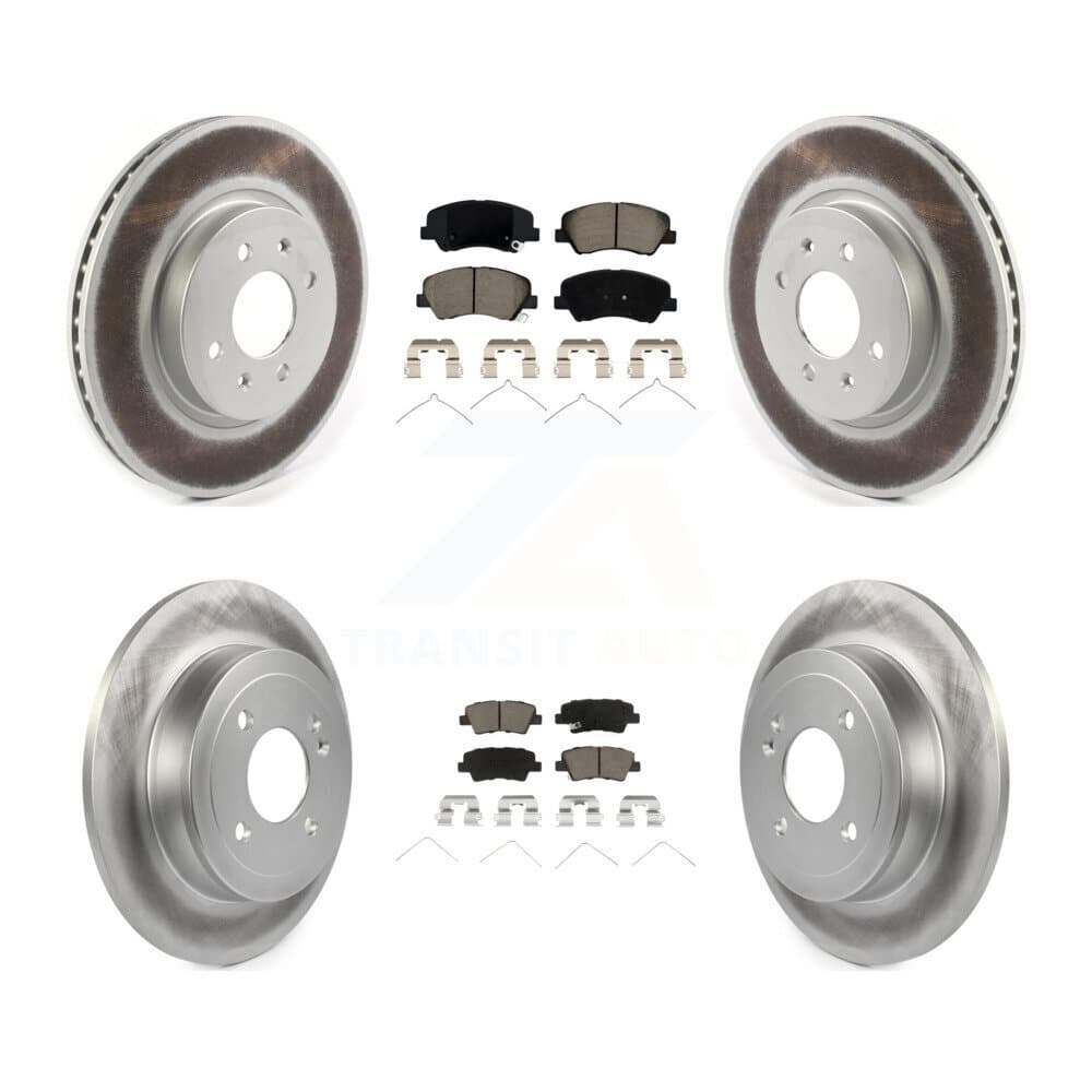 Transit Auto - KGC-100793 - Front and Rear Disc Brake Kits image 1