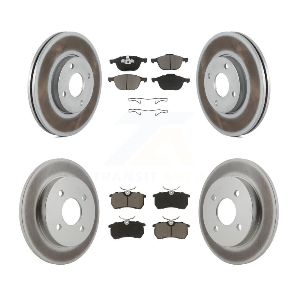 Transit Auto - KGC-100890 - Front and Rear Disc Brake Kits image 1