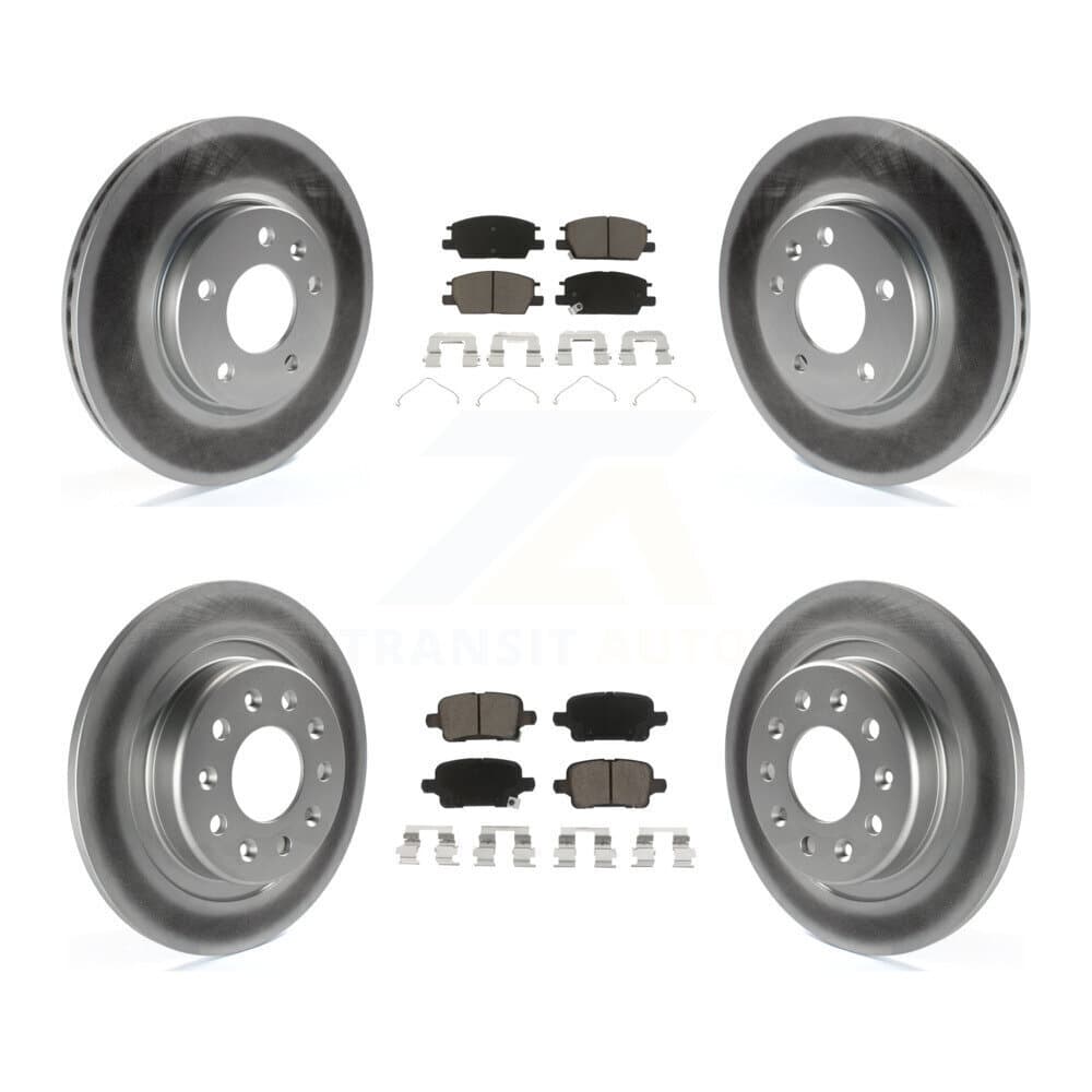 Transit Auto - KGC-100903 - Front and Rear Disc Brake Kits image 1