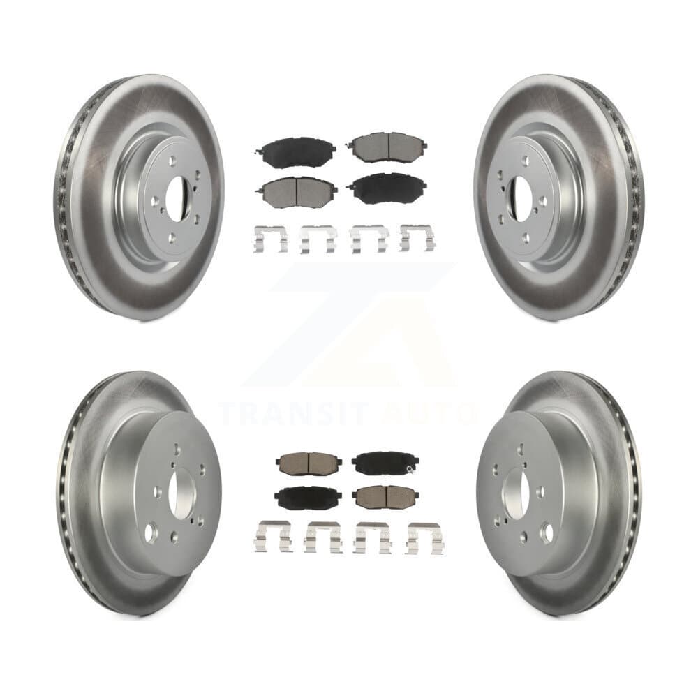 Transit Auto - KGC-100909 - Front and Rear Disc Brake Kits image 1