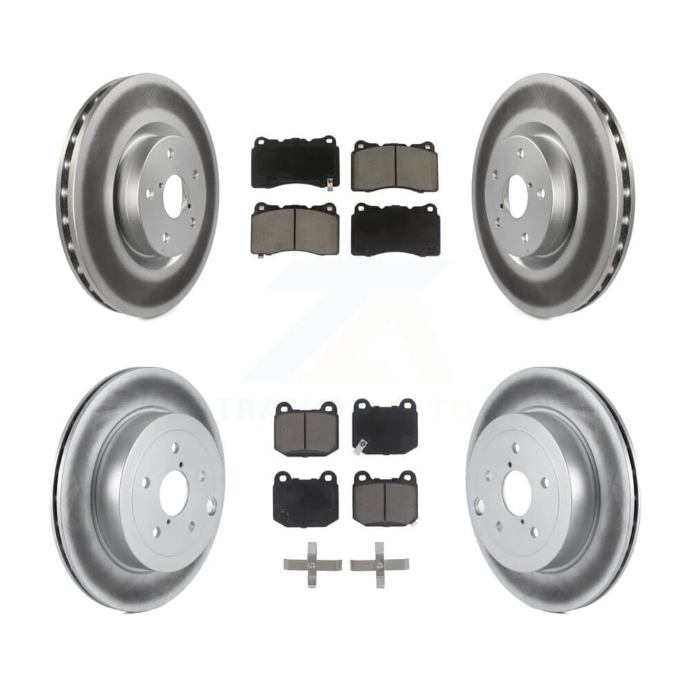 Transit Auto - KGC-100922 - Front and Rear Disc Brake Kits image 1