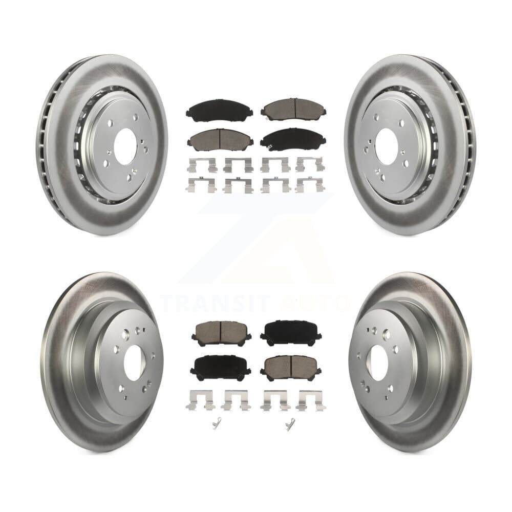Transit Auto - KGC-100968 - Front and Rear Disc Brake Kits image 1