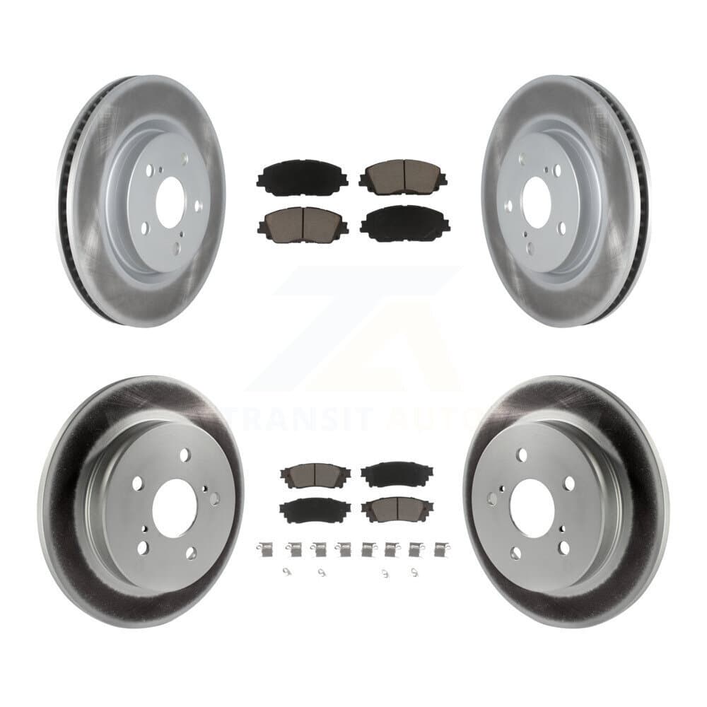 Transit Auto - KGC-101027 - Front and Rear Disc Brake Kits image 1