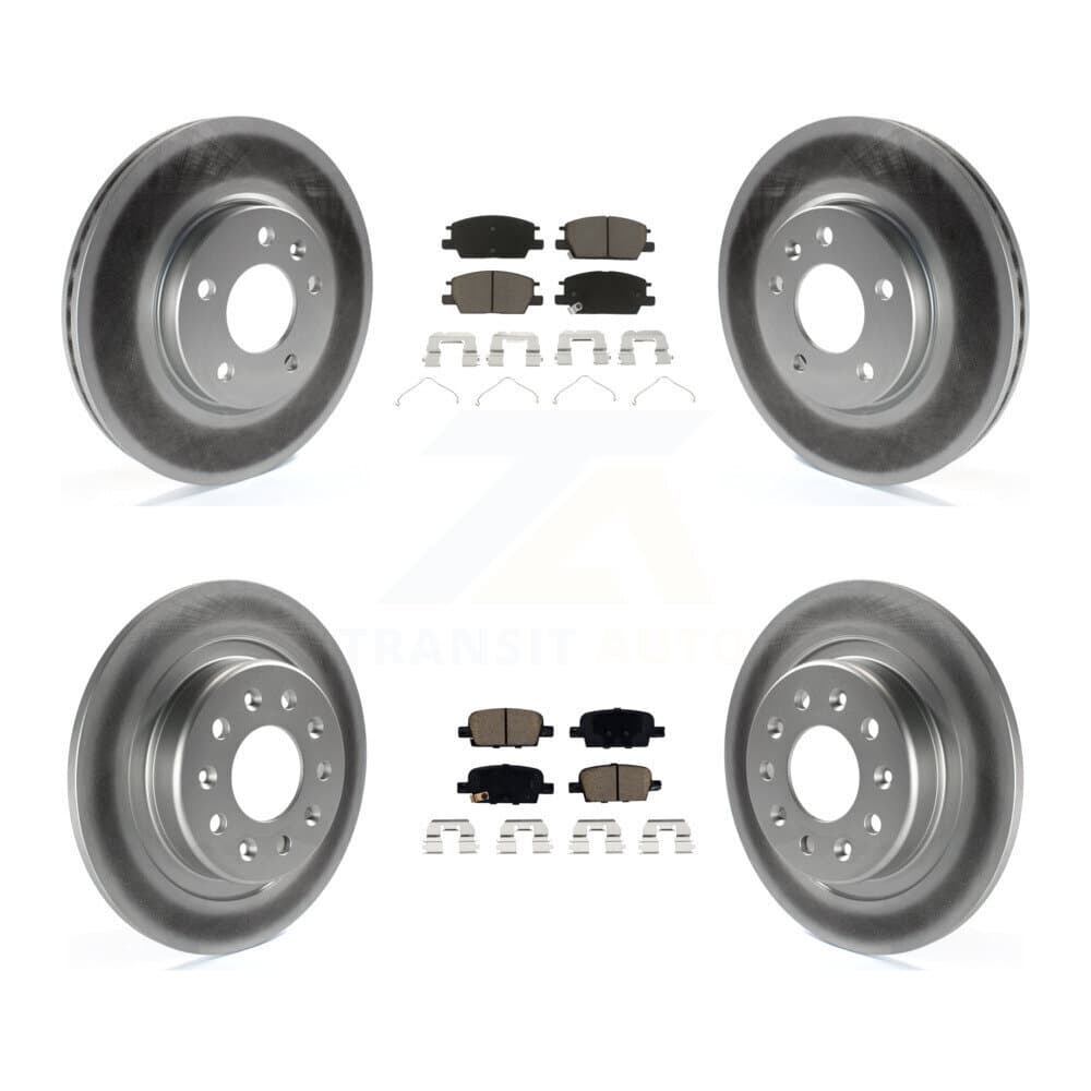 Transit Auto - KGC-101102 - Front and Rear Disc Brake Kits image 1