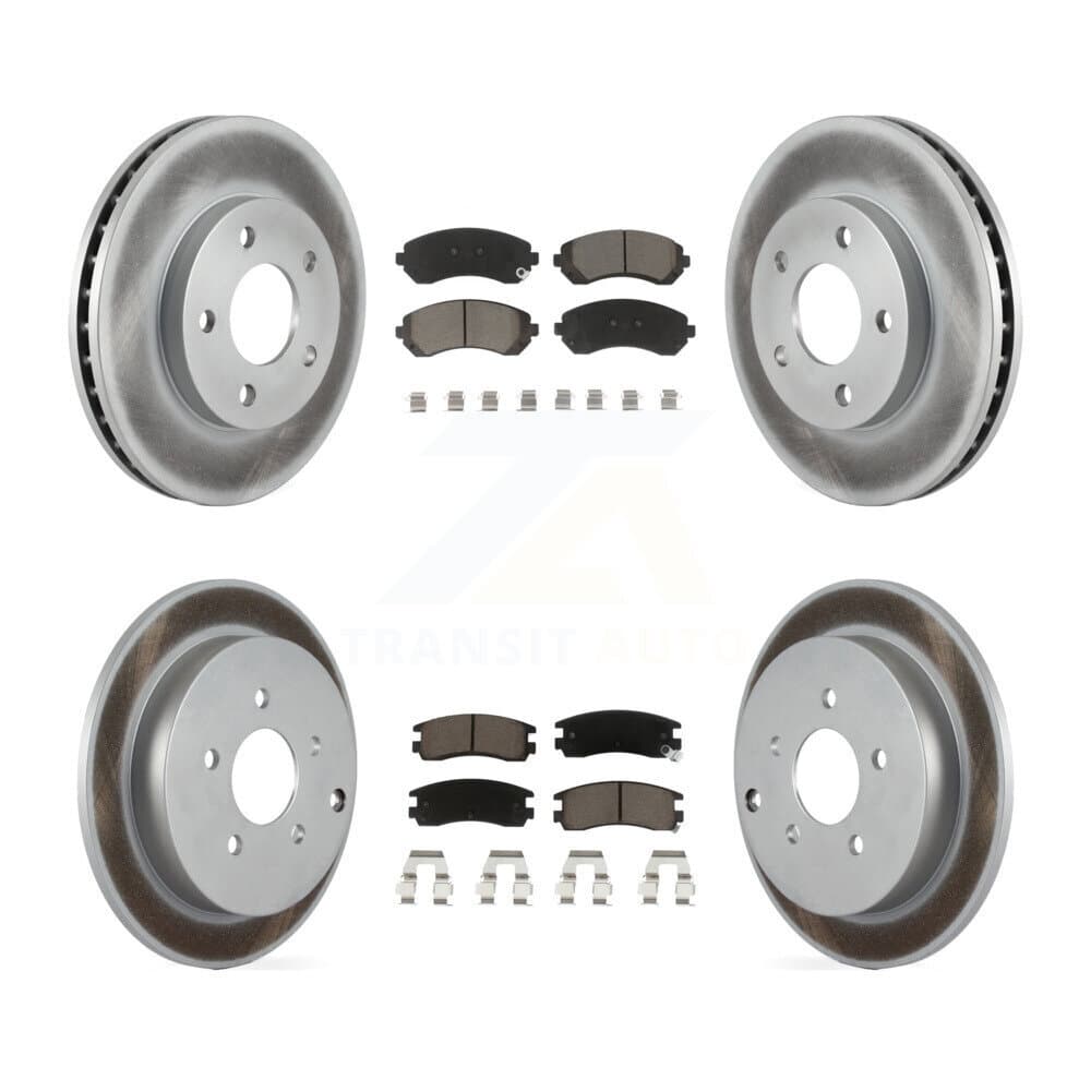 Transit Auto - KGC-101121 - Front and Rear Disc Brake Kits image 1