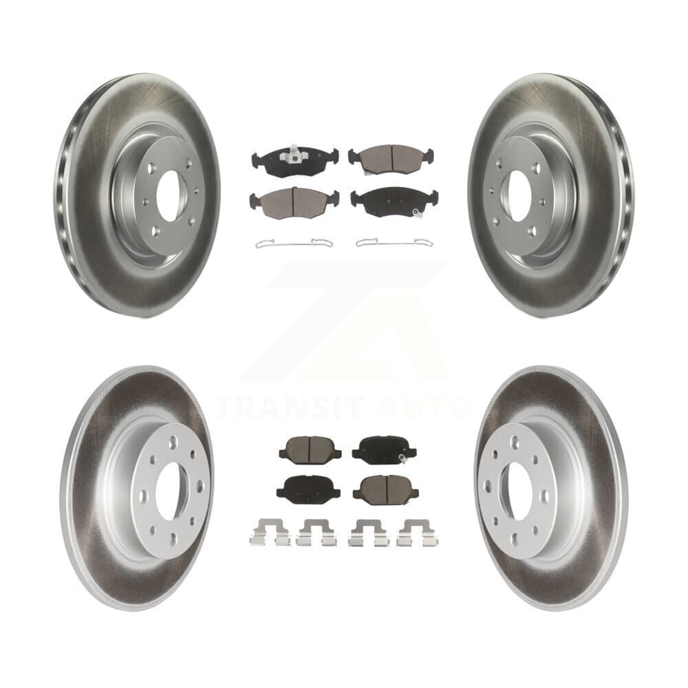 Transit Auto - KGC-101136 - Front and Rear Disc Brake Kits image 1