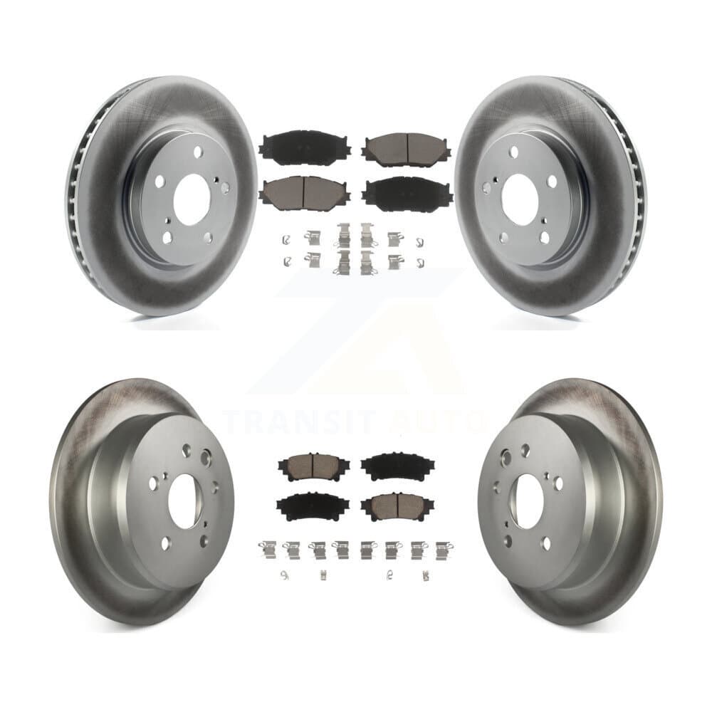 Transit Auto - KGC-101140 - Front and Rear Disc Brake Kits image 1