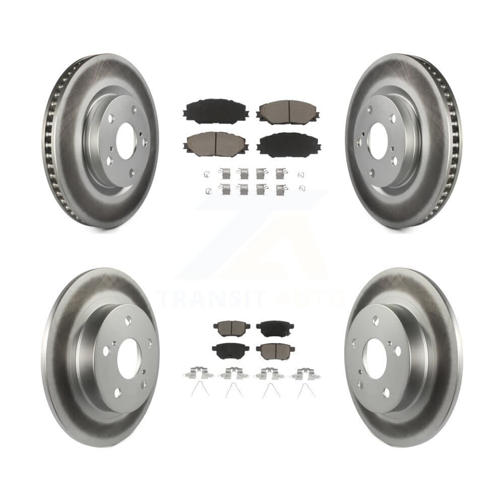 Transit Auto - KGC-101141 - Front and Rear Disc Brake Kits image 1